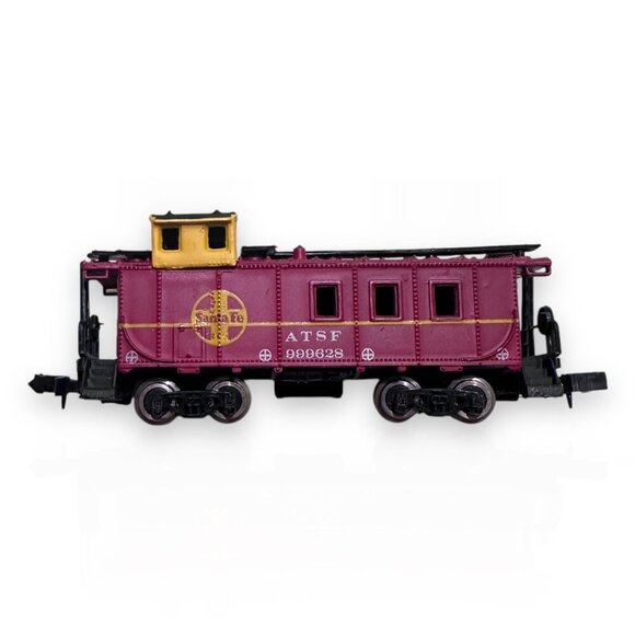 Bachmann N Scale 36" ATSF Santa Fe Steel Caboose Model Train Car 5406 - Picture 2 of 13